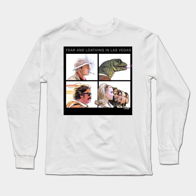 Fear and Loathing in Las Vegas Long Sleeve T-Shirt by spacelord